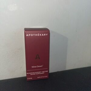 Wine Down Relaxation Support Tincture - Red